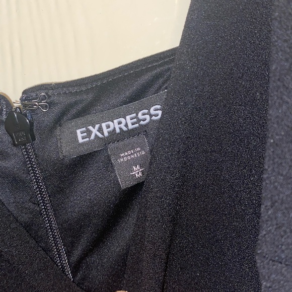 Black Mid Dress - Picture 2 of 5